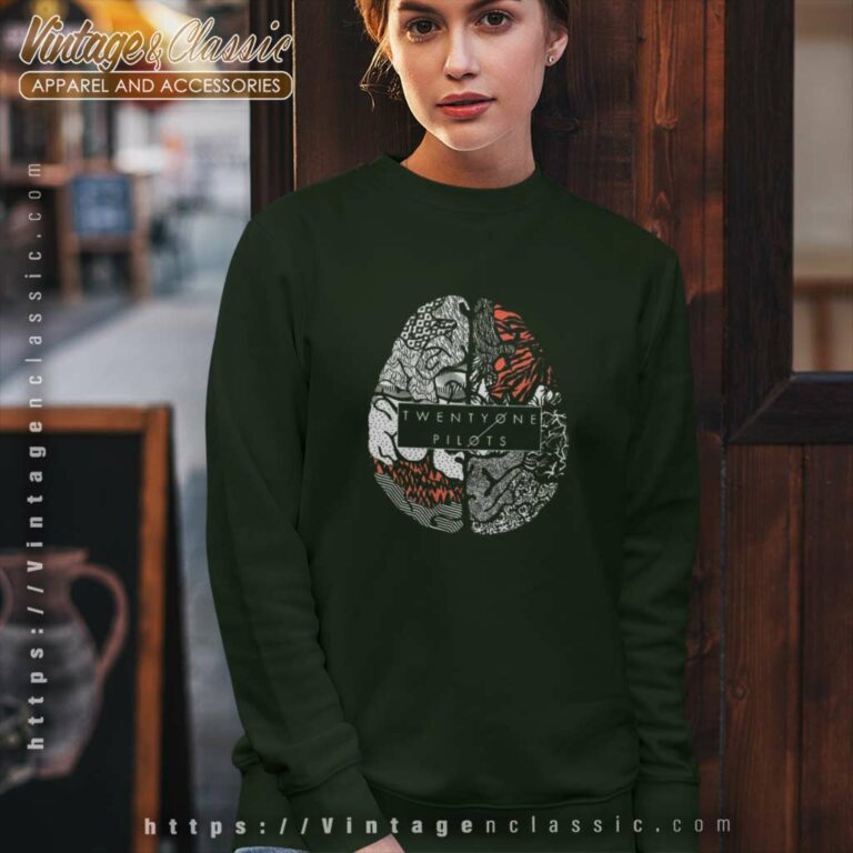 Twenty One Pilots Brain Sweatshirt Twenty One Pilots Brain Sweatshirt