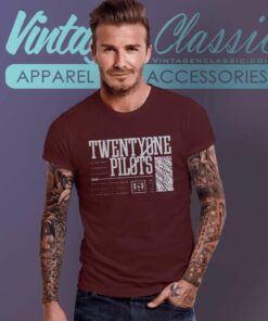 Twenty One Pilots Newsprint T Shirt