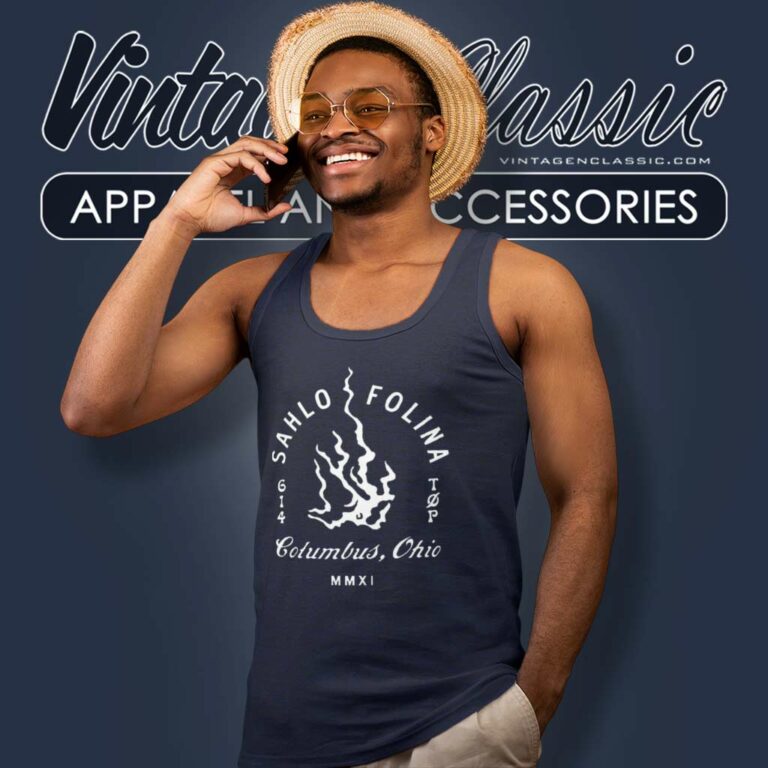 Twenty One Pilots Sahlo Folina Tank Top Racerback Twenty One Pilots Sahlo Folina Tank Top Racerback