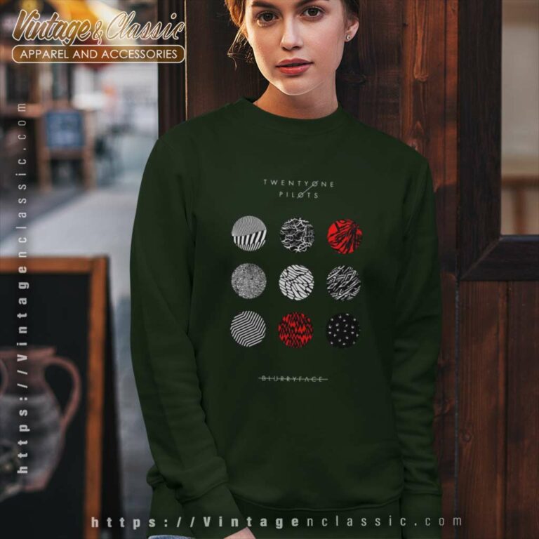Twenty One Pilots Shirt Blurryface Album Sweatshirt Twenty One Pilots Shirt Blurryface Album Sweatshirt