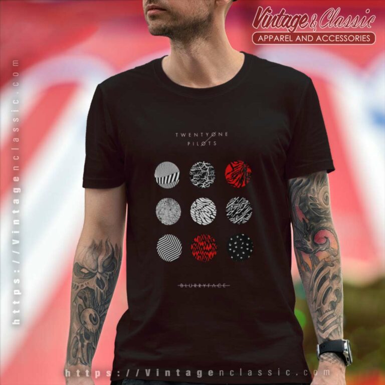 Twenty One Pilots Shirt Blurryface Album T Shirt Twenty One Pilots Shirt Blurryface Album T Shirt