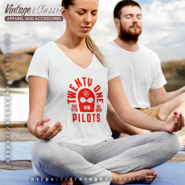 Twenty One Pilots Shirt Power Dreamer V Neck TShirt Twenty One Pilots Shirt Power Dreamer V Neck TShirt