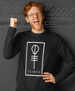 Twenty One Pilots Shirt Skeleton Clique Logo Long Sleeve Tee