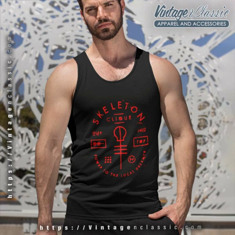 Twenty One Pilots Shirt Skeleton Clique Tank Top Racerback Twenty One Pilots Shirt Skeleton Clique Tank Top Racerback