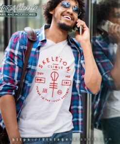 Twenty One Pilots Shirt Skeleton Clique V Neck TShirt