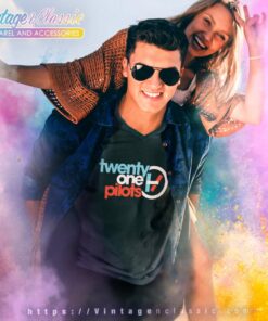 Twenty One Pilots Vessel Album V Neck TShirt