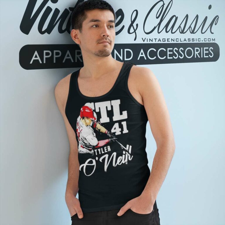 Tyler Oneill Stl 27 Hit The Ball Tank Top Racerback Tyler Oneill Stl 27 Hit The Ball Tank Top Racerback