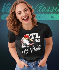 Tyler Oneill Stl 27 Hit The Ball Women TShirt