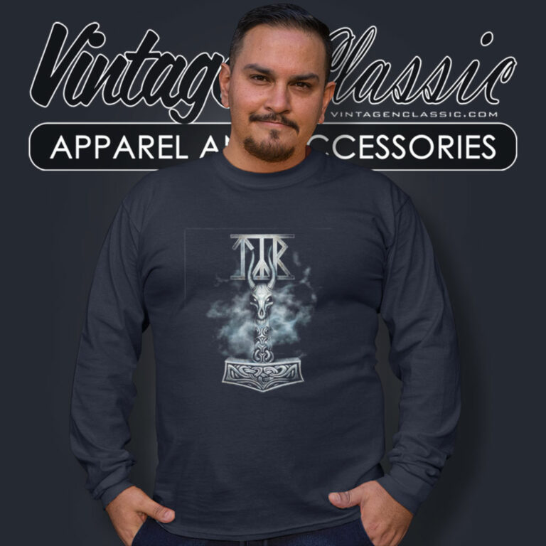 Tyr Shirt Hail To The Hammer Long Sleeve Tee Tyr Shirt Hail To The Hammer Long Sleeve Tee