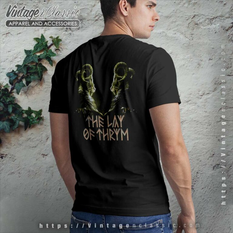 Tyr The Lay Of Thrym T Shirt Back Side Tyr The Lay Of Thrym T Shirt Back Side
