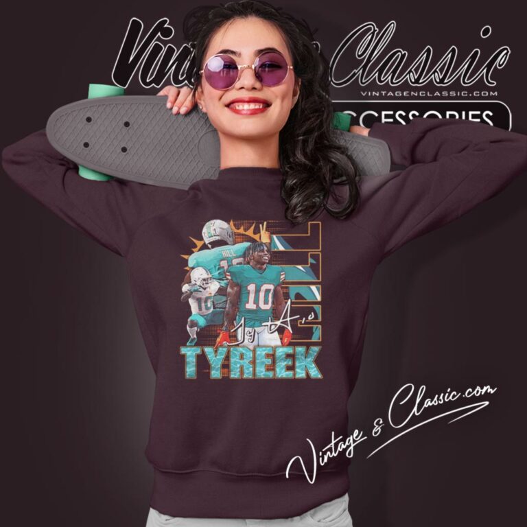 Tyreek Hill Cheetah Miami Football Sweatshirt Tyreek Hill Cheetah Miami Football Sweatshirt