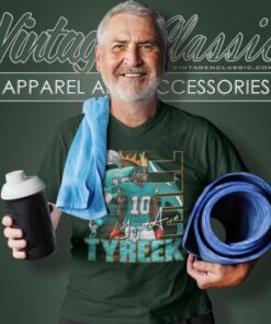 Tyreek Hill Cheetah Miami Football V Neck TShirt