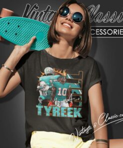 Tyreek Hill Cheetah Miami Football Women T Shirt