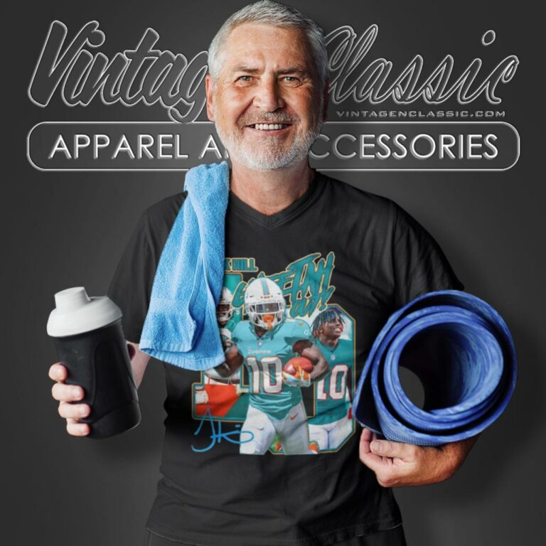 Tyreek Hill Miami Dolphins Caricature V Neck TShirt Tyreek Hill Miami Dolphins Caricature V Neck TShirt