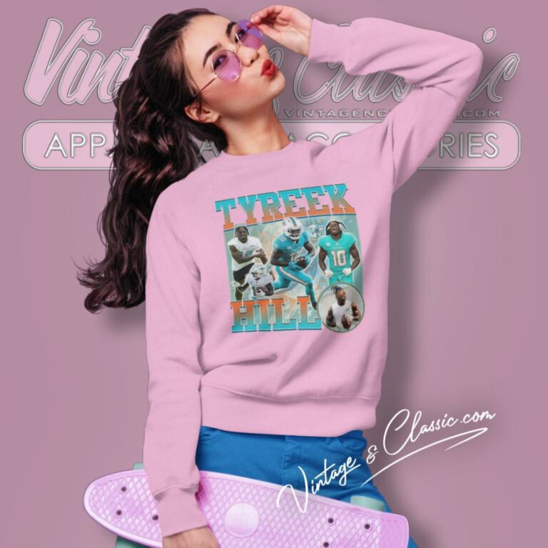 Tyreek Hill Miami Football Sweatshirt Tyreek Hill Miami Football Sweatshirt