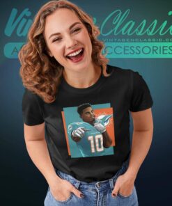 Tyreek Hill South Beach Cheetah To Miami Dolphins Women TShirt