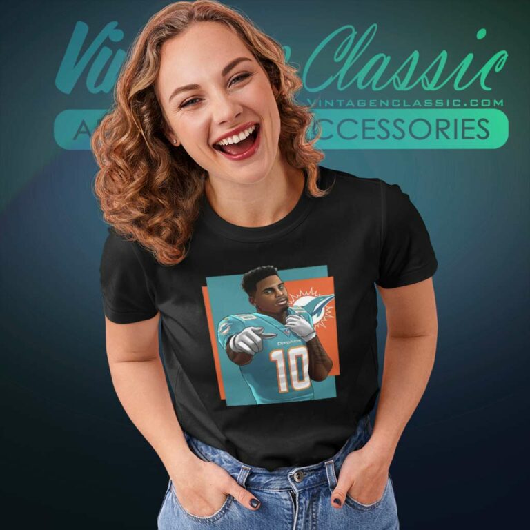 Tyreek Hill South Beach Cheetah To Miami Dolphins Women TShirt Tyreek Hill South Beach Cheetah To Miami Dolphins Women TShirt