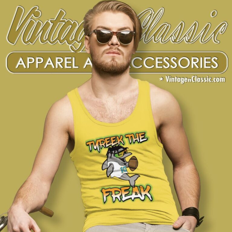 Tyreek The Preak Dolphin Dolphin Tank Top Racerback Tyreek The Preak Dolphin Dolphin Tank Top Racerback