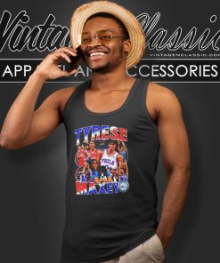 Tyrese Maxey Philadelphia 76ers Tank Top Racerback