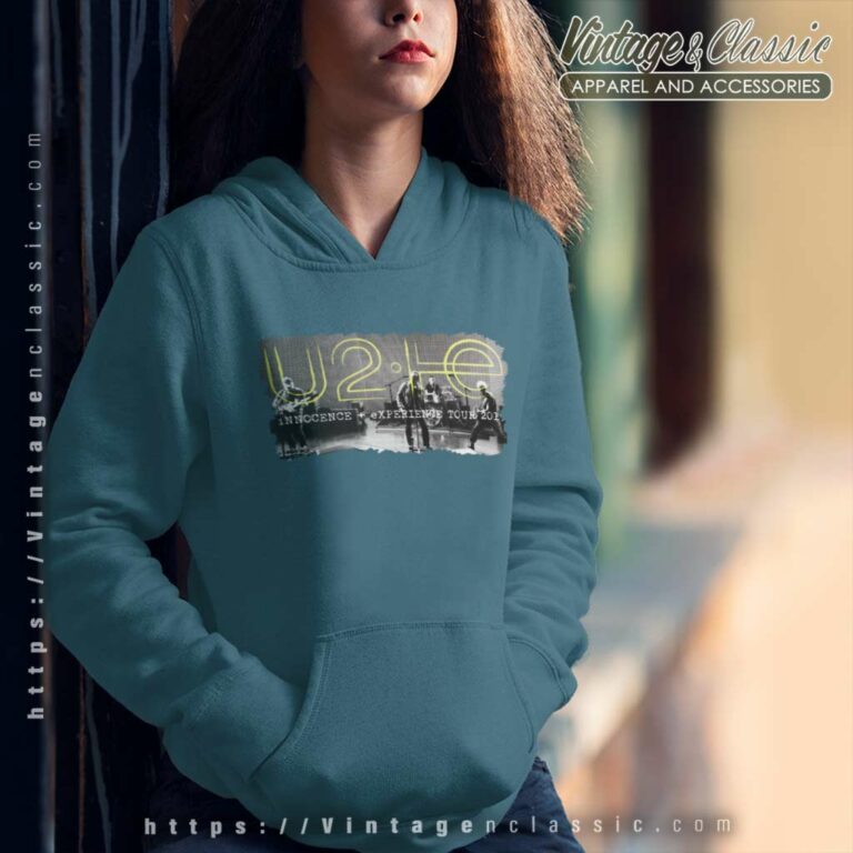 U2 Shirt Innocence Experience Tour Hoodie U2 Shirt Innocence Experience Tour Hoodie