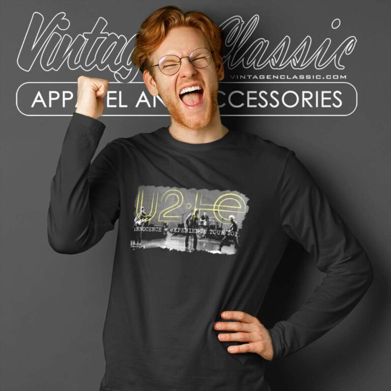 U2 Shirt Innocence Experience Tour Long Sleeve Tee U2 Shirt Innocence Experience Tour Long Sleeve Tee