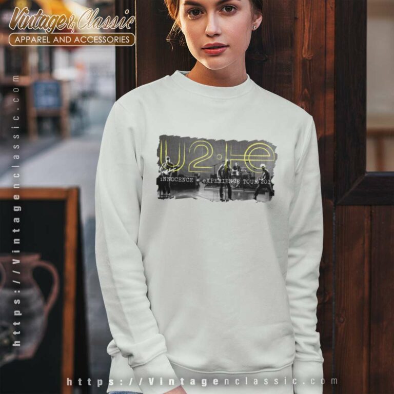 U2 Shirt Innocence Experience Tour Sweatshirt U2 Shirt Innocence Experience Tour Sweatshirt