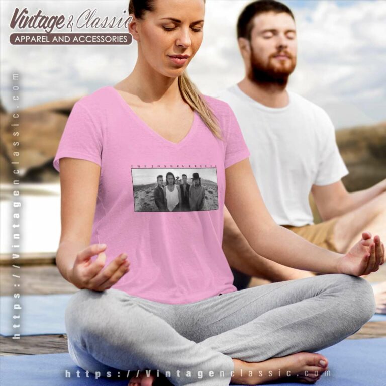 U2 Shirt The Joshua Tree Fall Tour V Neck TShirt U2 Shirt The Joshua Tree Fall Tour V Neck TShirt