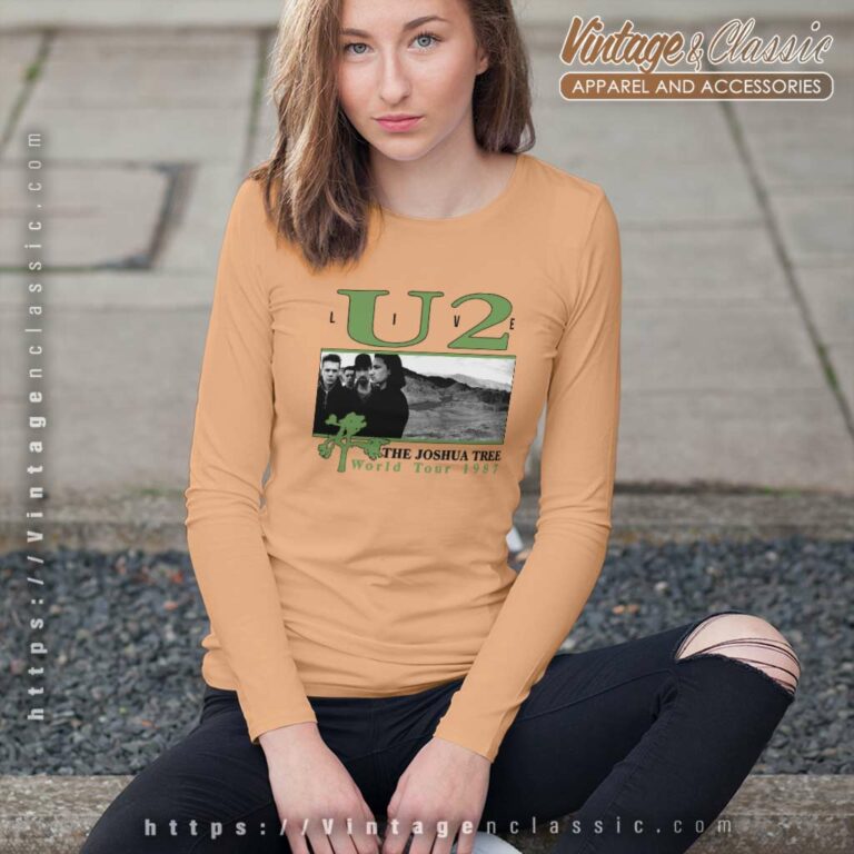 U2 Shirt The Joshua Tree Long Sleeve Tee U2 Shirt The Joshua Tree Long Sleeve Tee