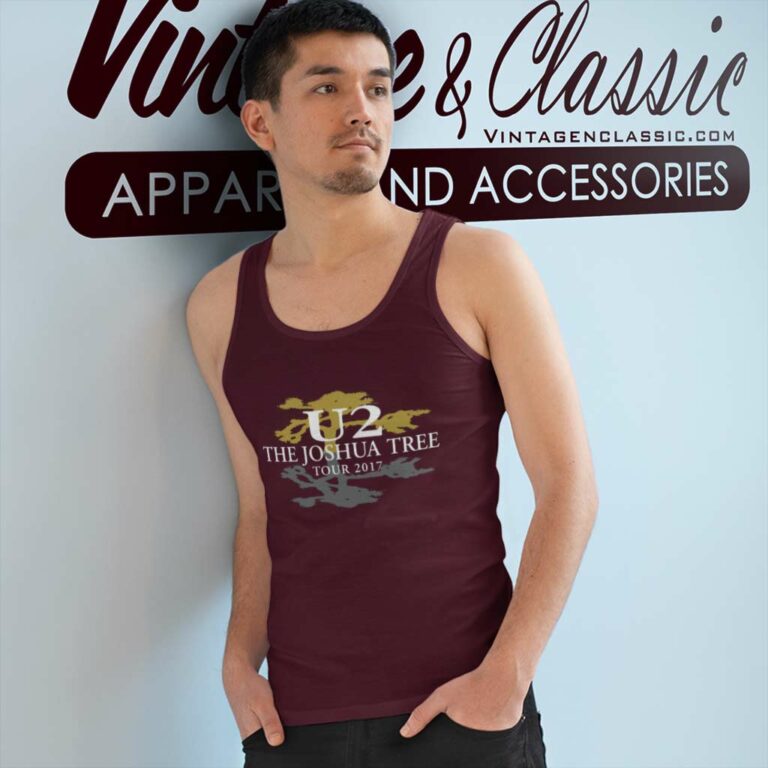 U2 Shirt The Joshua Tree Tour Tank Top Racerback U2 Shirt The Joshua Tree Tour Tank Top Racerback