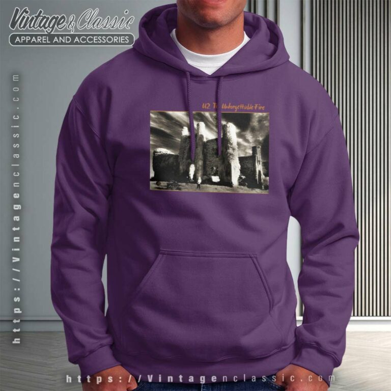 U2 Shirt The Unforgettable Fire Album Hoodie U2 Shirt The Unforgettable Fire Album Hoodie