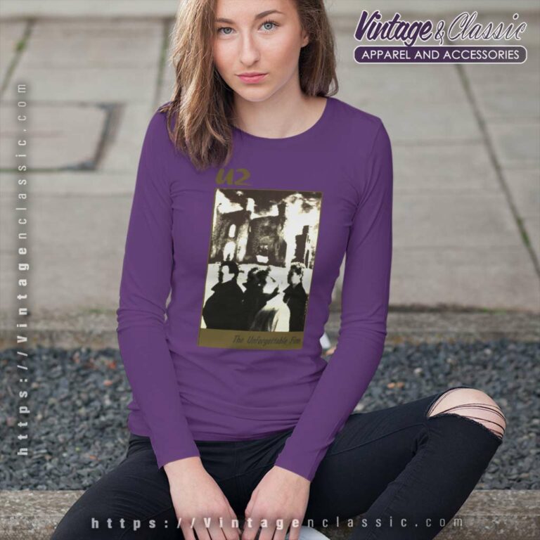 U2 Shirt The Unforgettable Fire Long Sleeve Tee U2 Shirt The Unforgettable Fire Long Sleeve Tee