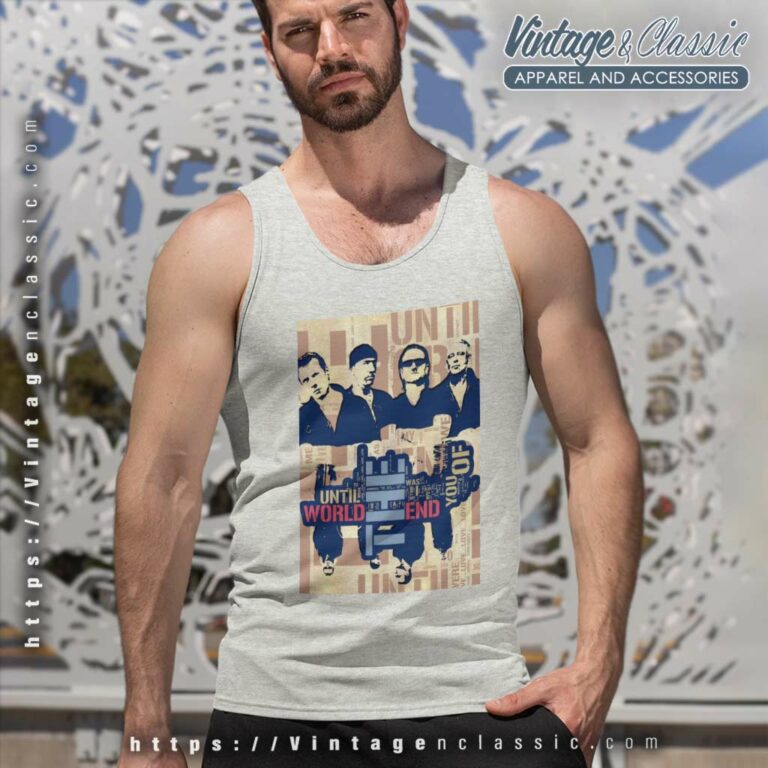 U2 Shirt Until The End Of The World Tank Top Racerback U2 Shirt Until The End Of The World Tank Top Racerback