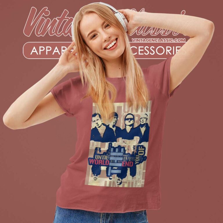 U2 Shirt Until The End Of The World Women TShirt U2 Shirt Until The End Of The World Women TShirt
