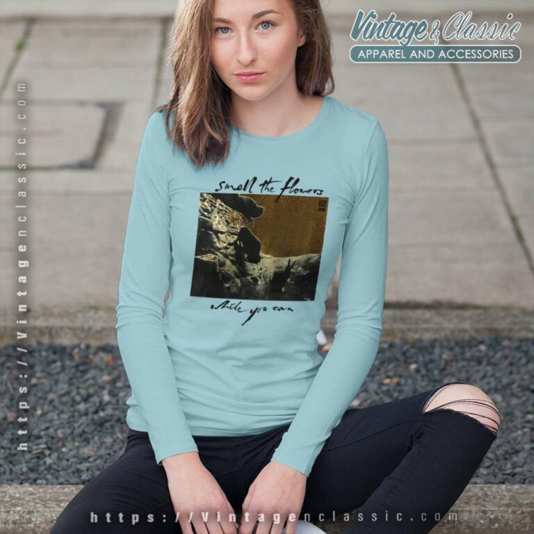 U2 Smell The Flowers Long Sleeve Tee U2 Smell The Flowers Long Sleeve Tee