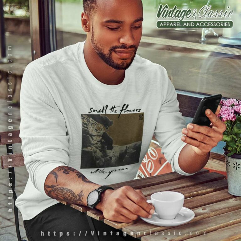 U2 Smell The Flowers Sweatshirt U2 Smell The Flowers Sweatshirt