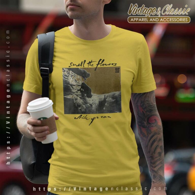 U2 Smell The Flowers T Shirt U2 Smell The Flowers T Shirt