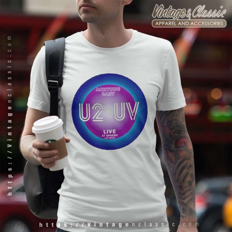 U2 Uv Shirt Achtung Baby Live At Sphere Tour 2023 T Shirt U2 Uv Shirt Achtung Baby Live At Sphere Tour 2023 T Shirt