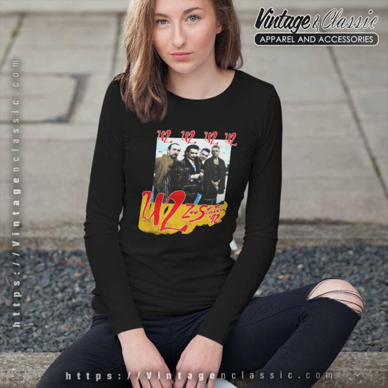 U2 Zoo Station Tour Long Sleeve Tee U2 Zoo Station Tour Long Sleeve Tee