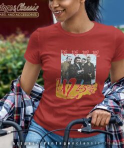 U2 Zoo Station Tour Shirt 6 U2 Zoo Station Tour Women TShirt