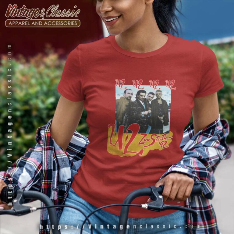 U2 Zoo Station Tour Women TShirt U2 Zoo Station Tour Women TShirt