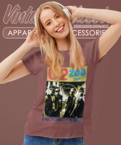 U2 Zooropa Album Shirt 6 U2 Zooropa Album Women TShirt