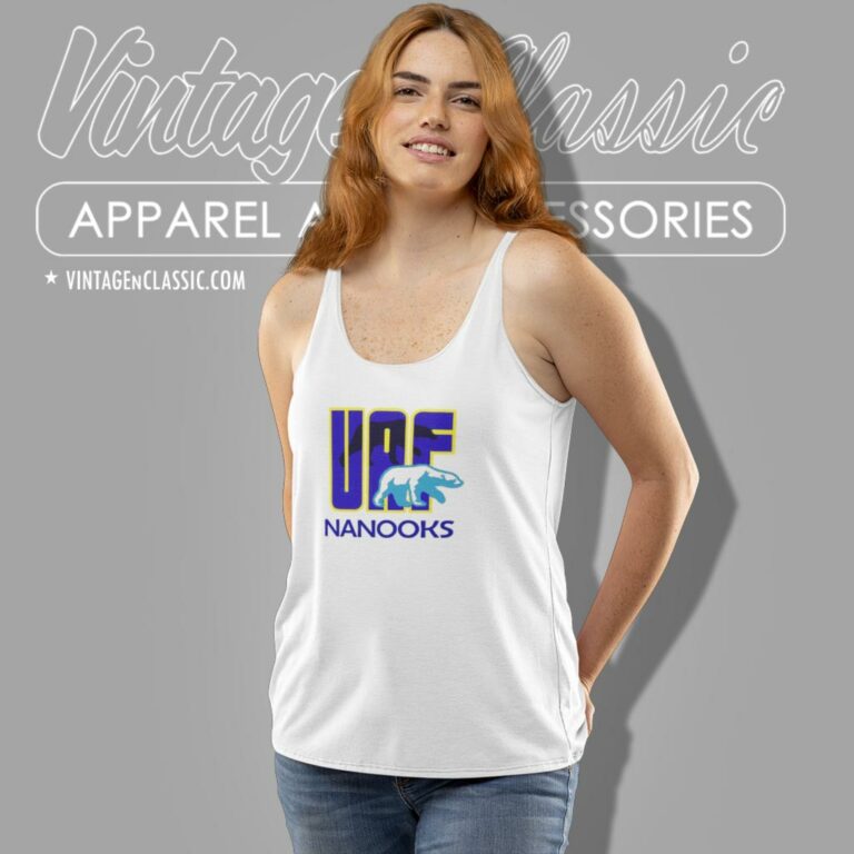 Uaf University Of Alaska Nanooks Tank Top Racerback Uaf University Of Alaska Nanooks Tank Top Racerback