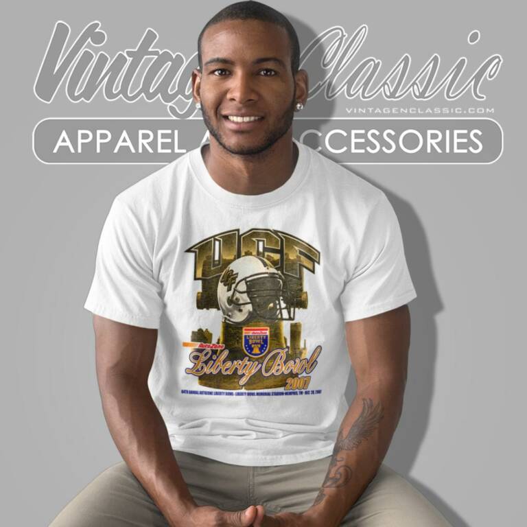 Ucf Golden Knights 2007 Liberty Bowl T Shirt Ucf Golden Knights 2007 Liberty Bowl T Shirt