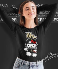 Ucf Knights Hello Kitty Long Sleeve Tee