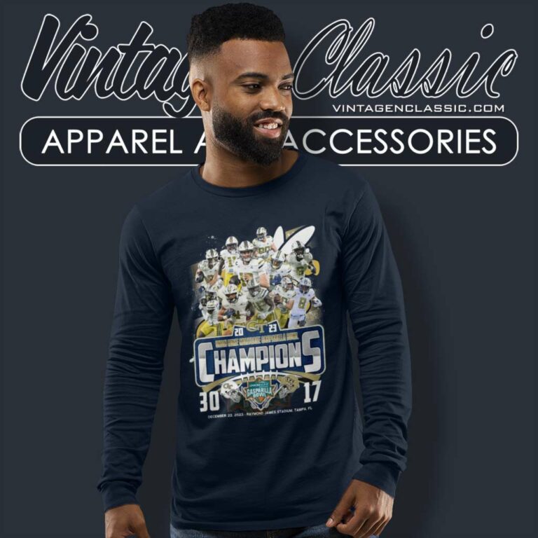 Ucf Union Home Mortgage Gasparilla Bowl Georgia Tech 30 17 Long Sleeve Tee Ucf Union Home Mortgage Gasparilla Bowl Georgia Tech 30 17 Long Sleeve Tee