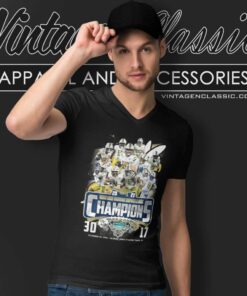 Ucf Union Home Mortgage Gasparilla Bowl Georgia Tech 30 17 V Neck TShirt