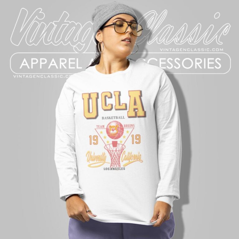 Ucla Basketball Shirt University Of California Los Angeles Long Sleeve Tee Ucla Basketball Shirt University Of California Los Angeles Long Sleeve Tee