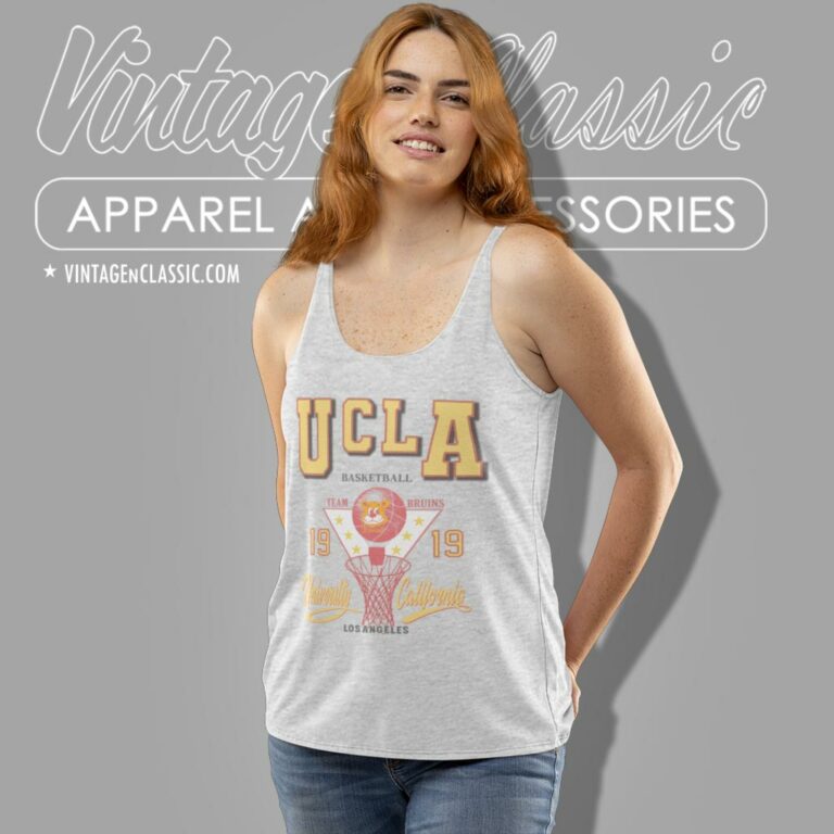Ucla Basketball Shirt University Of California Los Angeles Tank Top Racerback Ucla Basketball Shirt University Of California Los Angeles Tank Top Racerback