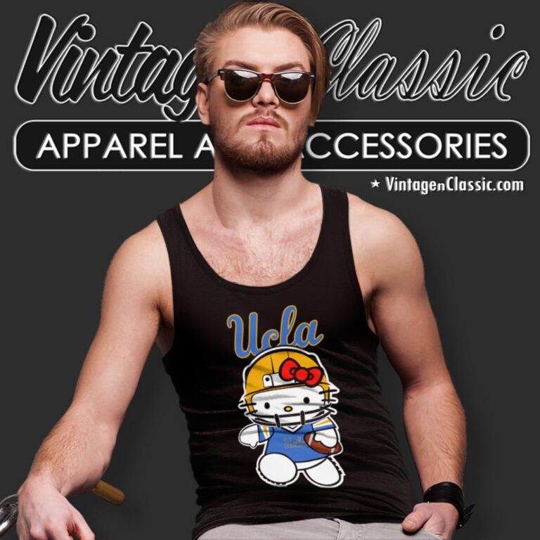Ucla Bruins Hello Kitty Tank Top Racerback Ucla Bruins Hello Kitty Tank Top Racerback