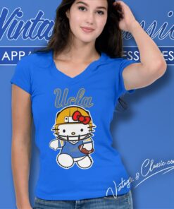 Ucla Bruins Hello Kitty V Neck TShirt